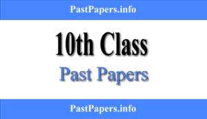 10th Class Past Papers with Solution