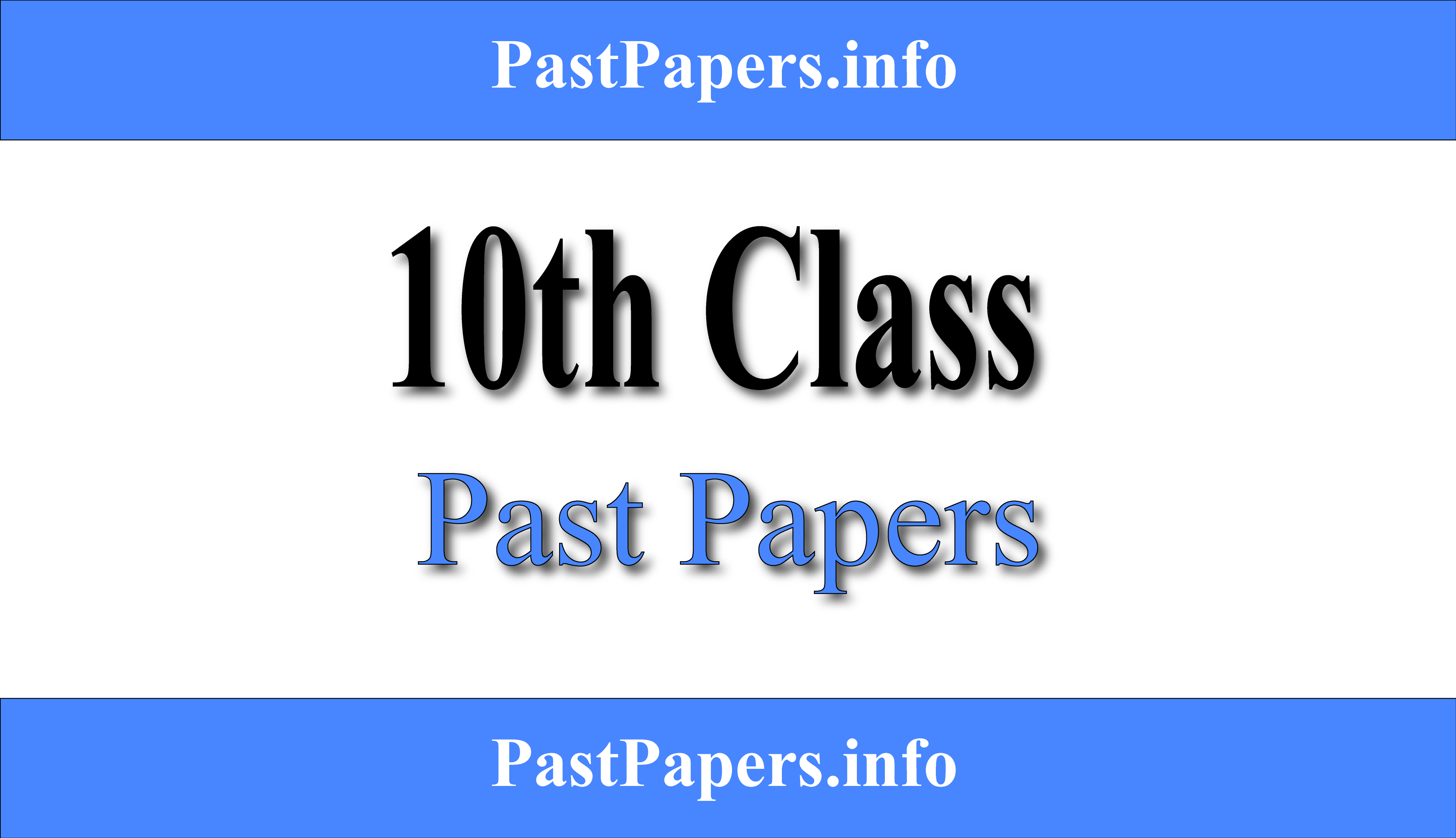 10th Class Past Papers With Solution