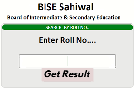 9th Class result Bise Sahiwal 2022