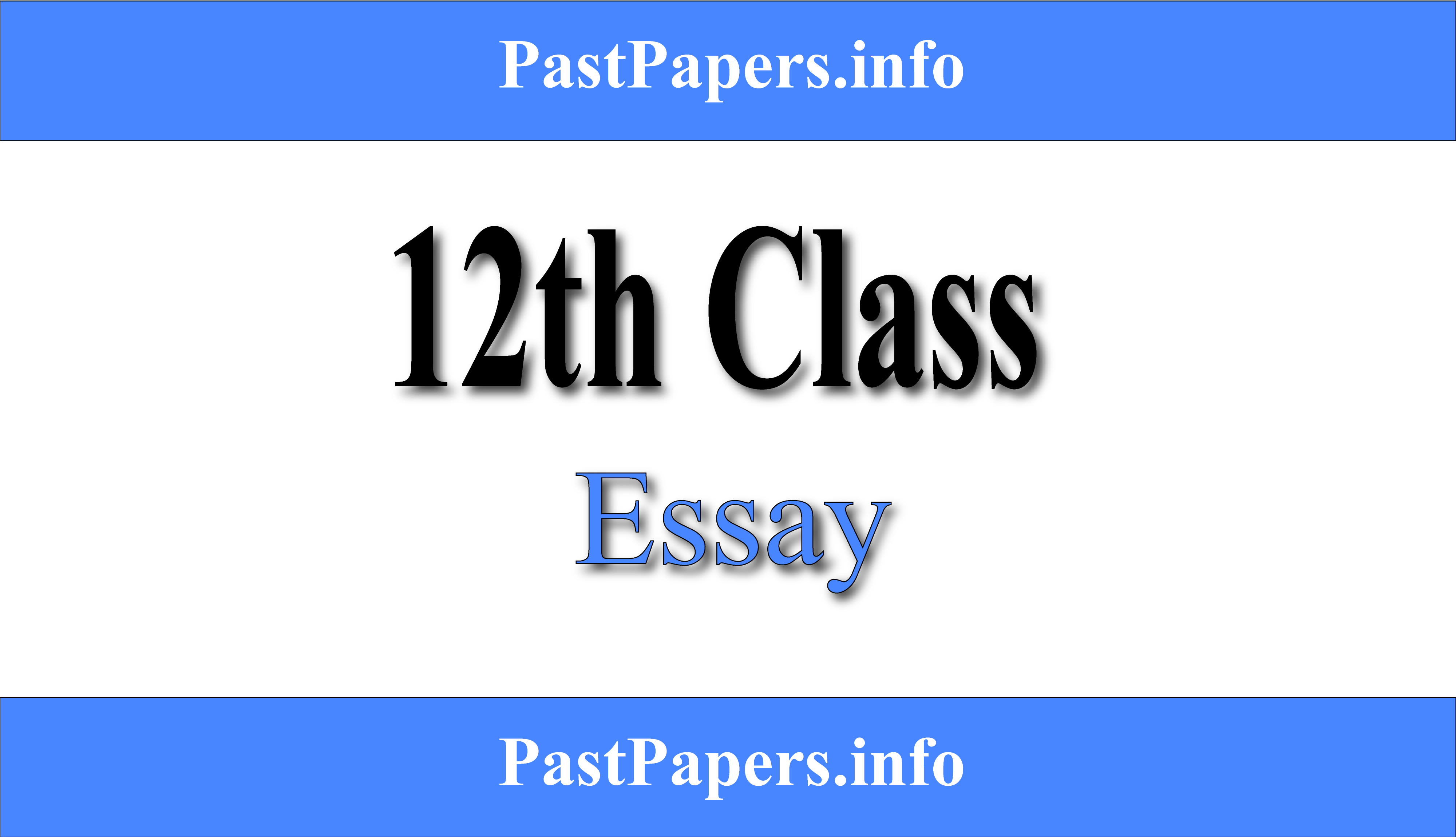 essay 12th class
