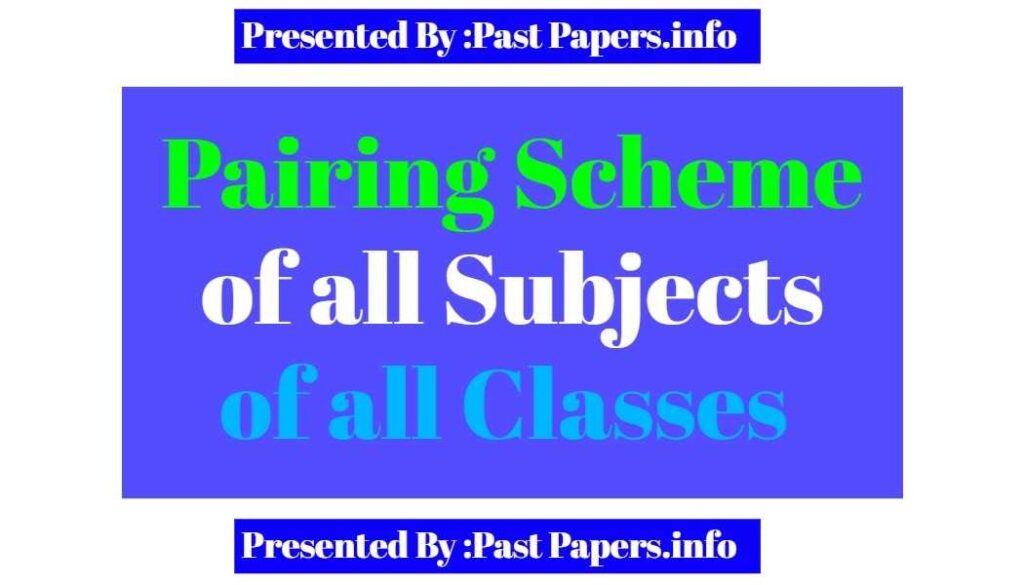 Pairing Scheme 